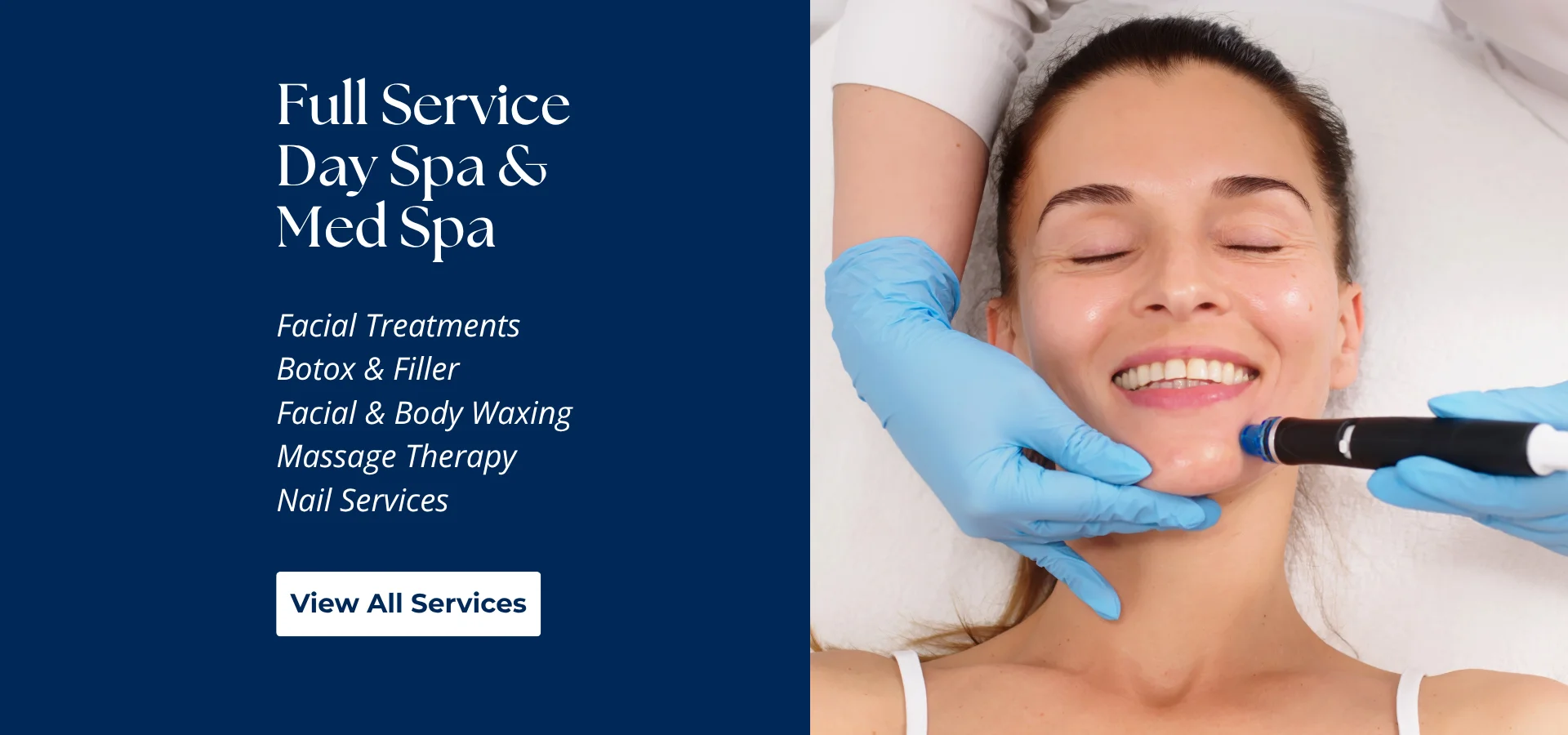 Customized spa services just for you. Discover our services.